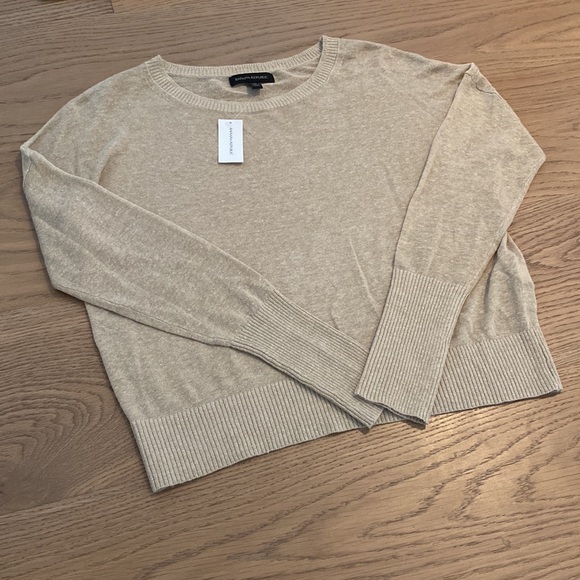 Banana Republic Cait Linen Blend Long Sleeve Top. White. XS. NWT. - Picture 9 of 14